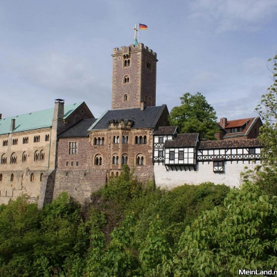 Замок Вартбург - самый немецкий из всех замков!