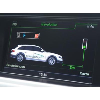 Технология распознавания светофоров Audi снизит расход топлива