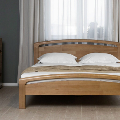 Мебель из натуральной древесины: кровать из сосны