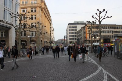 Фото. Франкфурт-на-Майне. Люди.